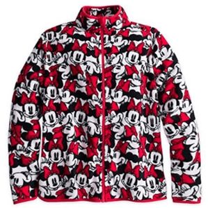 Mini mouse fleece jacket